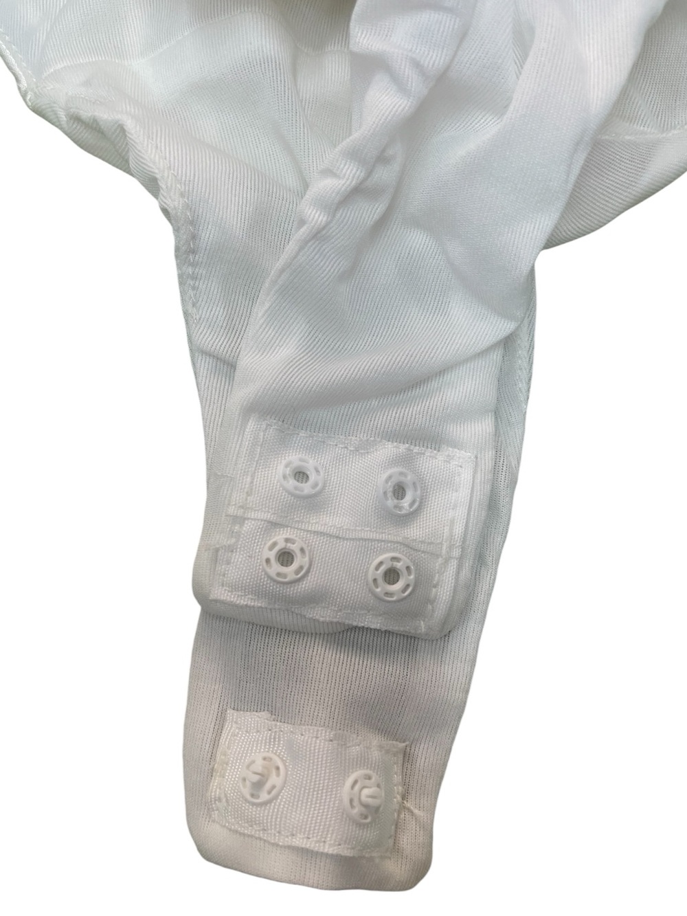 Zara Satin Effect Bustier Bodysuit White Ivory - Picture 8 of 16